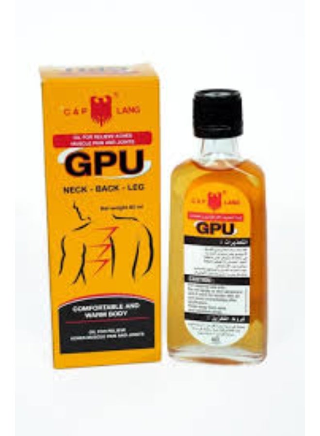 CAP LANG Joint and muscle pain relief oil, 60 ml - Image 1